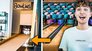 Eigene Bowling Bahn im Wohnzimmer bauen!