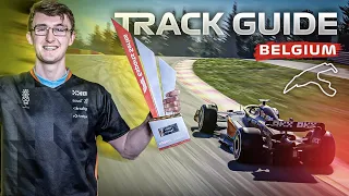 How to master Belgium on F1 22 by F1 Esports World Champion | Lucas Blakeley Track Guide