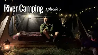 Episode 5 - Riverside Serenity: Solo Camping Adventure in Nature's Embrace 🏞️ | Escape to the Wild"