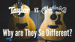 Taylor Versus Martin...Why are their guitars so different?