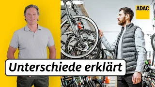 E-Bike, Fahrrad, S-Pedelec: Brauche ich einen Führerschein? | ADAC | Recht? Logisch!