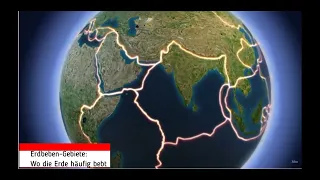 Erdbeben Gebiete - Hier bebt es am häufigsten