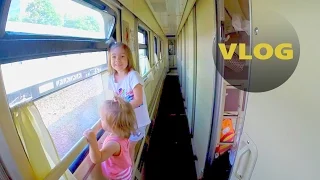 ВЛОГ: Поезд Санкт-Петербург - Анапа, купе,  два дня с детьми? Как это было?)