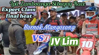 Bornok Mangosong vs JV Lim | Expert Class final heat | Ipil Zamboanga Sibugay race
