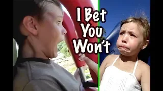 Bet YOU WON’T Do It Challenge - FUNNY Reaction to First ROLLER COASTER Ride