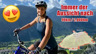 Biketour von Reutte zur Marienbergalm (Zugspitzarena) - Nassereith und ohne Fernpass wieder zurück 🥳