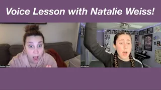 Voice Lesson with Natalie Weiss - "In My Dreams" from "Anastasia"