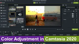 How to color adjustment in camtasia 2020 || Camtasia Studio color correction tutorials || Videditor
