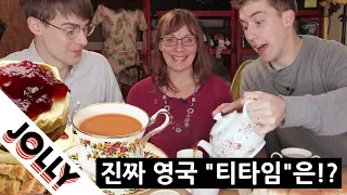 Josh's Mum Introduces the REAL English "Tea Time"!!