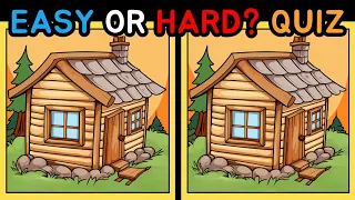 [Find the difference] EASY OR HARD? QUIZ [Spot the difference]