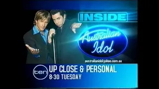 PROMO - Australian Idol Up Close & Personal (2003)