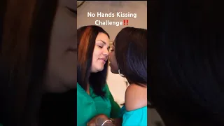 No Hands Kissing Challenge‼️ Yall ready for another one 👀🤤🤤🥰 #viralvideo #viral #viralshort