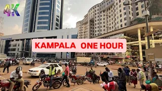 Kampala caught in 4k vital Tour #onehourchallange #walkingtour #kampala2024