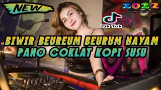 Dj Biwir Beureum Beureum Jawer Hayam Pano Coklat Kopi Susu ( RUNTAH ) Remix Tiktok 2022 Full Bass