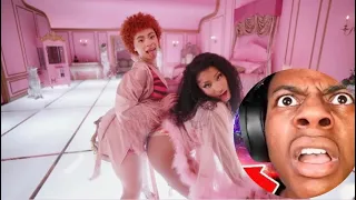 Ishowspeed react to Ice Spice & Nicki Minaj-princess Diana (Official Video)🥶🫣