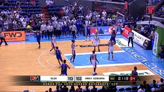 KJ McDaniels’ final bucket for NLEX | PBA Governors' Cup 2021