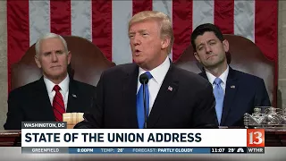 Trump delivers first State of the Union address