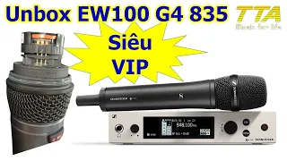 Mở hộp Sennheiser EW100 G4 835 - Hàng VIP