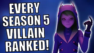 Ranking All Akumatized Villains! Miraculous Ladybug Season 5 Edition