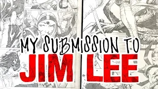 My Submission to Jim Lee - The 4 Pages that Started My Career!