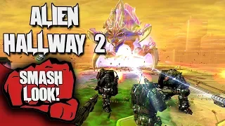 Alien Hallway 2 Gameplay - Smash Look!