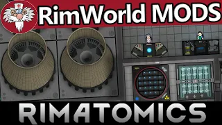 ТОП МОДЫ RimWorld - Rimatomics 1 часть // Постройка и запуск реактора // Чем опасна радиация?