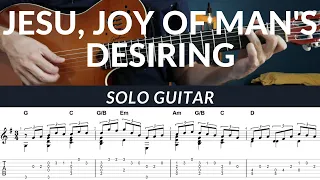 Jesu, Joy of Man's Desiring | Fingerstyle | Guitar Tab