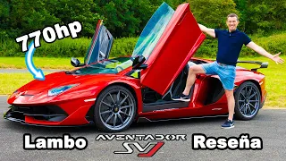 Lamborghini Aventador SVJ reseña - ¡0-100km/h, 1/4-milla y prueba de frenado!