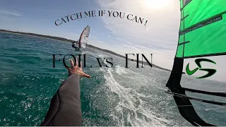 WINDFOIL vs WINDSURF / Catch me if you can !