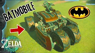 Batmobile Zonai Vehicle Tank How to Build Guide Zelda - Tears of the Kingdom