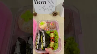 Menu Bekal Sekolah satu Minggu #resep #masakan #yumbox