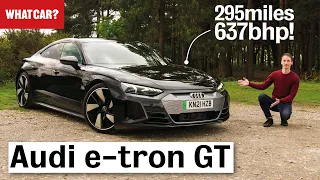 2022 Audi e-tron GT review – why it's better than a Tesla (in some ways...) | What Car?