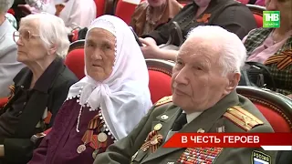 Для ветеранов ВОВ состоялся большой праздничный концерт в театре оперы и балета в честь Дня Победы