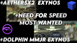 Need for speed Most Wanted Dolphin MMJR/Aethersx2 Em Exynos 1330