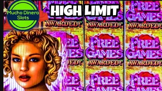 HUGE HIGH LIMIT BETS ON GOLDEN GODDESS SLOT/ JACKPOTS FULLSCREEN I DID IT ALL LIMITE ALTO