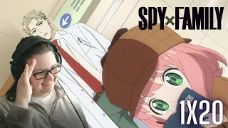 HOSPITAL VISIT | Spy x Family Season 1 Episode 20 | Blind Reaction