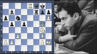 Unwanted Rook: Mikhail Tal vs Visvaldis M Veders: 1951