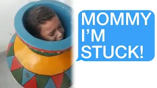 r/Entitledparents Stupid Parents Get Their Kid Stuck in an Antique Vase!