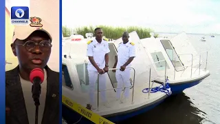 Sanwo Olu Launches 15 High Capacity Boats For Water Transportation