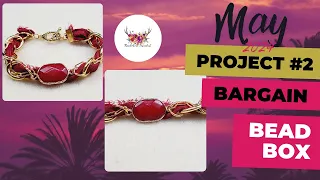 Project #2: Bead Box Mini Series May 2024: Sari Silk Chain Bracelet