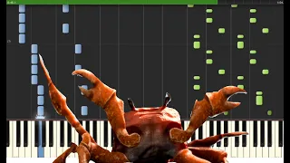 Piano Tutorial - Crab Rave(Noisestorm)