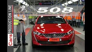 Peugeot 508 Production in France.