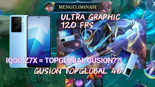 IQOO Z7X SD 695 - MOBILE LEGENDS TEST ULTRA 120 FPS