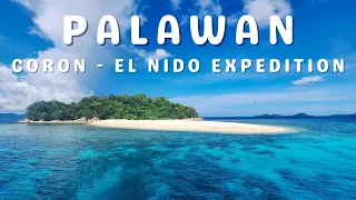 PALAWAN | Coron to El Nido 3-day Boat Expedition & Coron Day Tour | Couple Backpacking