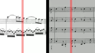 BWV 1043 - Concerto for 2 Violins in D Minor (Scrolling)