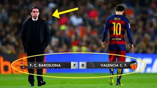 The Day Lionel Messi Completed Gary Neville Coaching Career