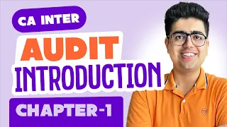 Ch-1 Intro to Audit | CA Inter Audit Revision | CA Shubham Keswani (AIR 8)