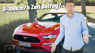 FORD MUSTANG GT Cabrio 5.0 V8 Test - Enttäuschung? | CarVia