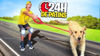 PASSEI 100 HORAS ANDANDO DE PATINS *Eu cai ?