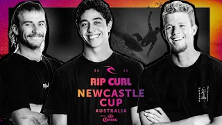 John John Florence Battles Yago Dora, Mikey Wright | Rip Curl Newcastle Cup - Seeding Round heat 3